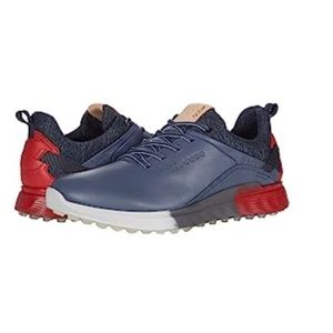 ECCO Spikeless Golf Shoes S-Three GORE-TEX Ombré Cow Leather 39 (US Men 5-5.5) M